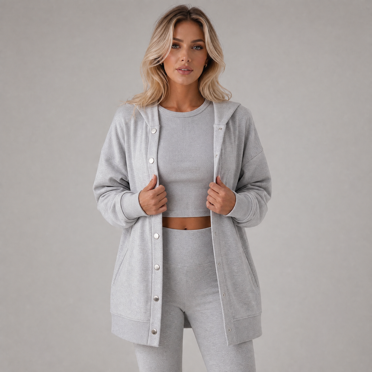 The Bliss Button Sweater