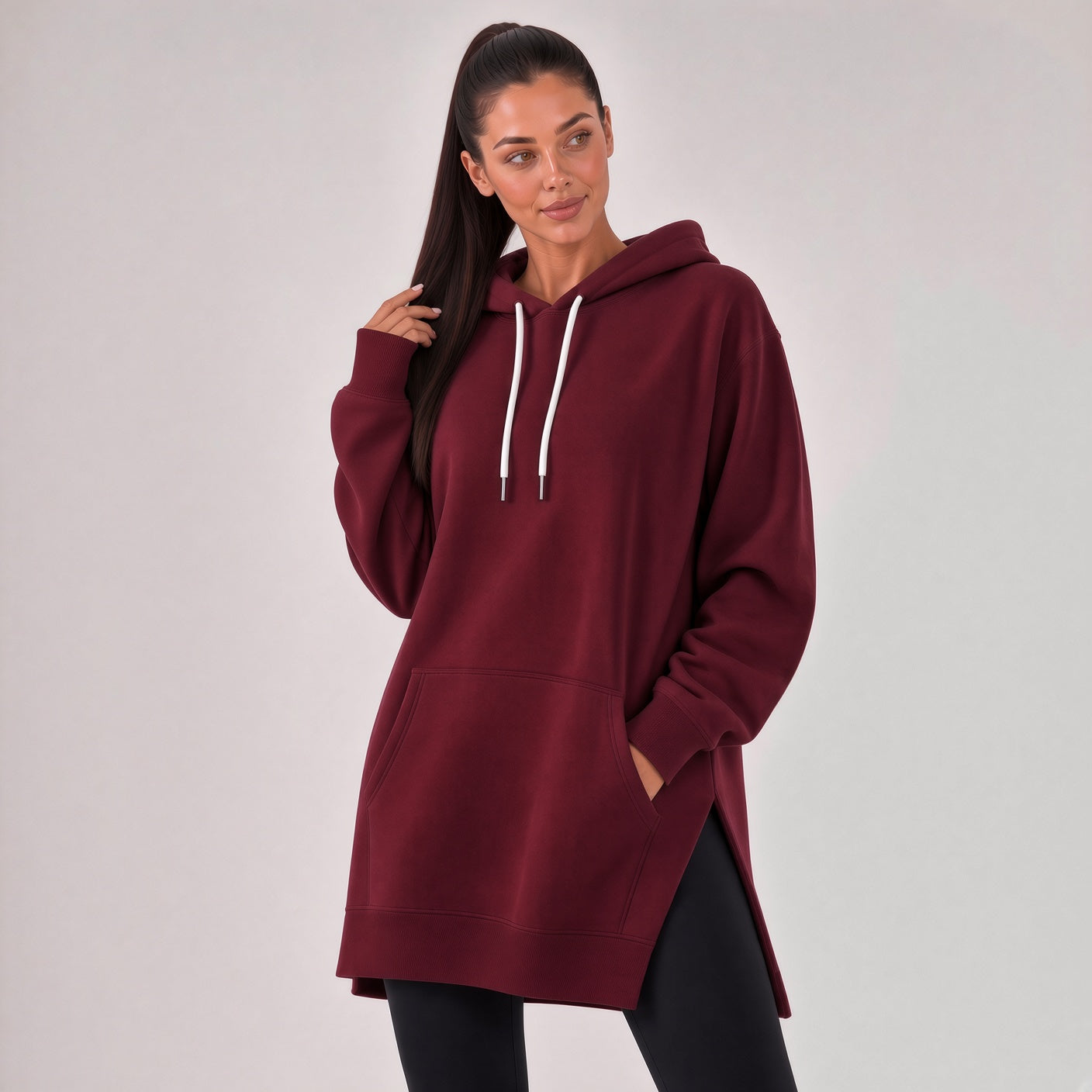 Oversized Hoodie Dress