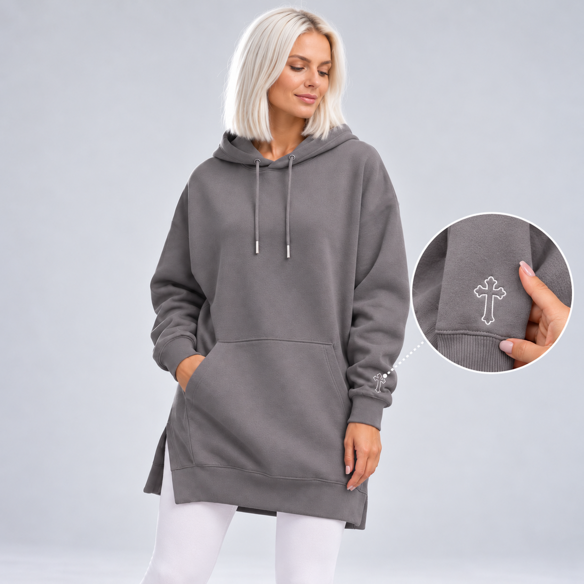 Oversized Hoodie Dress