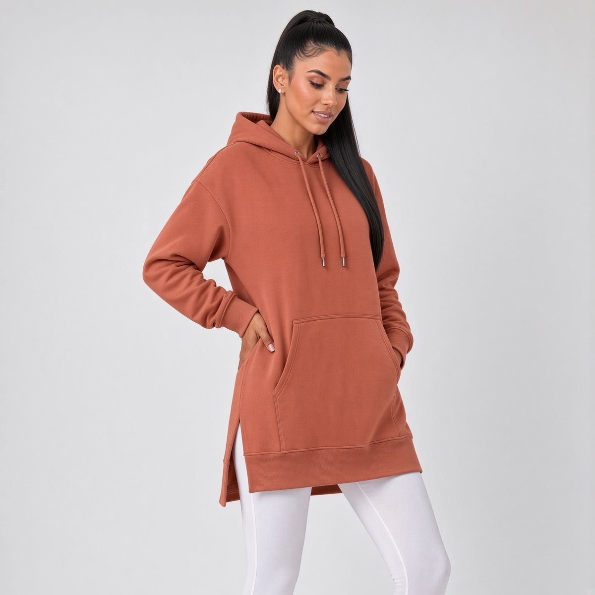 Oversized Hoodie Dress