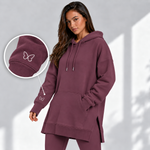 Robe à capuche oversize